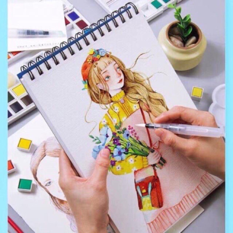 A4 HARDCOVER TOP FLIP SKETCHBOOK | Shopee Philippines