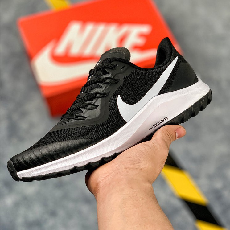 100% Authentic Nike Zoom Pegasus 36 Turbo Nike Moon Black Sports Running  Shoes For Men&Women