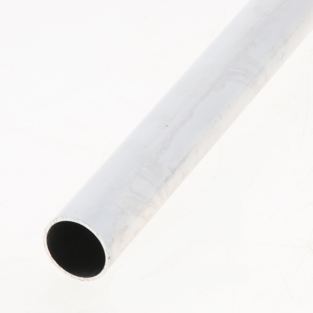 50cm 6063 Aluminium Alloy Round Tubes Pipe Pole Hollow Shaft OD 8mm