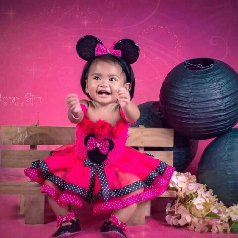 Minnie mouse outfit on sale 1 year old