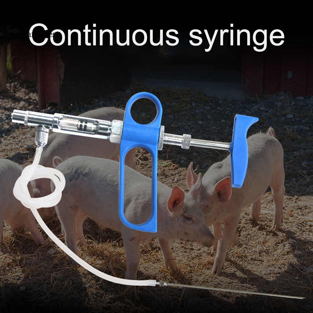 bigdarkeyes Adjustable Chicken Injection Syringe Geese Ducks Pigs ...