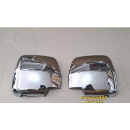 AOS Chrome Side Mirror Button Cab Cover – For Toyota Hiace Van Commuter 2005-2014