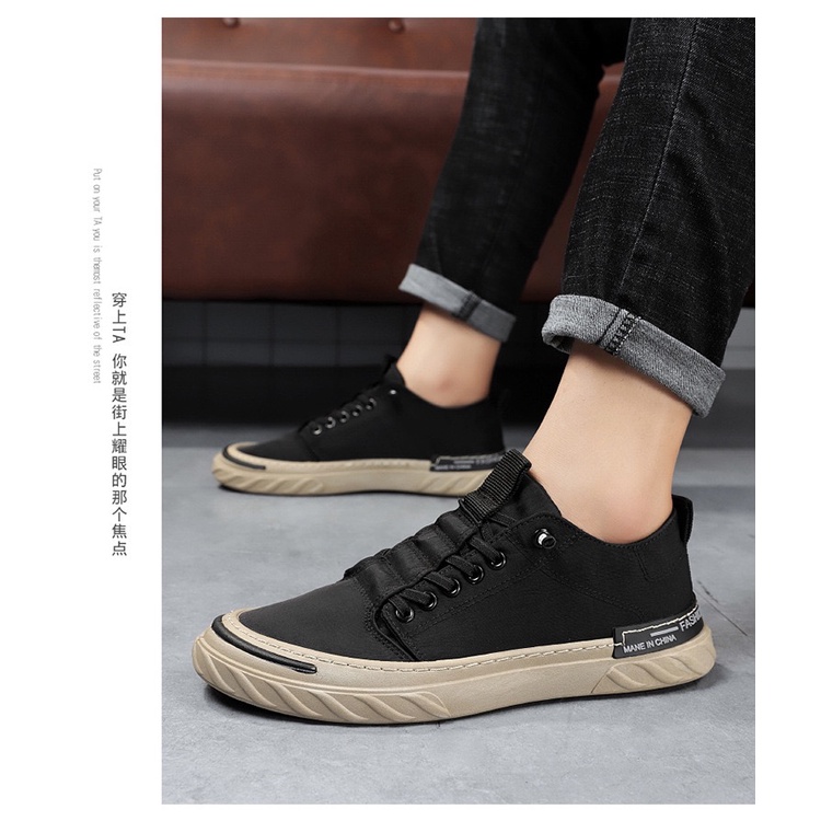 Men's shoes 2022 new trend korean version ice silk casual shoes ...