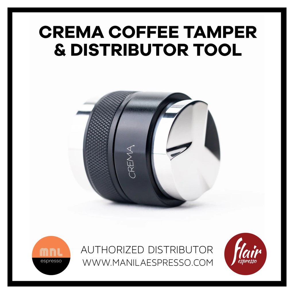 Crema Coffee 39.25mm Tamper and Distribution Tool V2 Flair Espresso