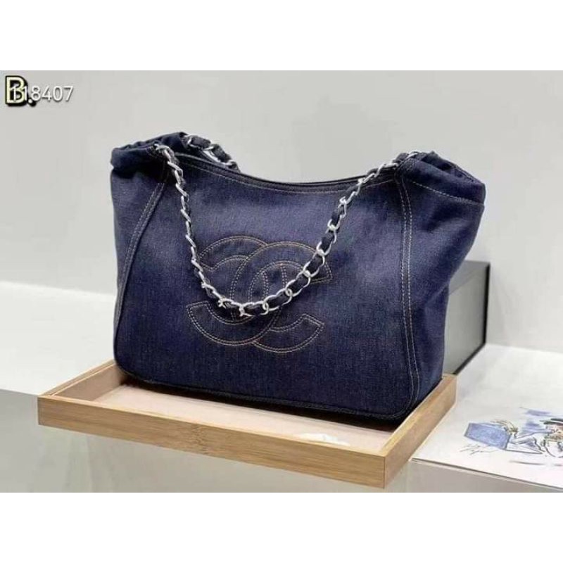 CHANEL DENIM SHOULDER BAG (AUTHENTIC QUALITY) Shopee Philippines