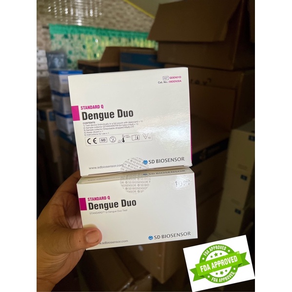 Dengue duo test kit, SD biosensor(SQ) 10test Shopee Philippines