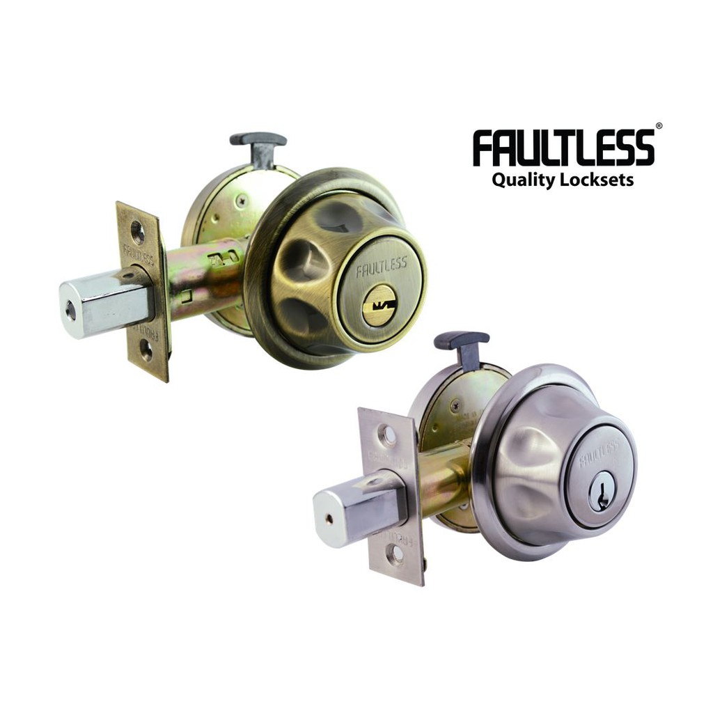 FAULTLESS LOCKSET DEADBOLTS Shopee Philippines