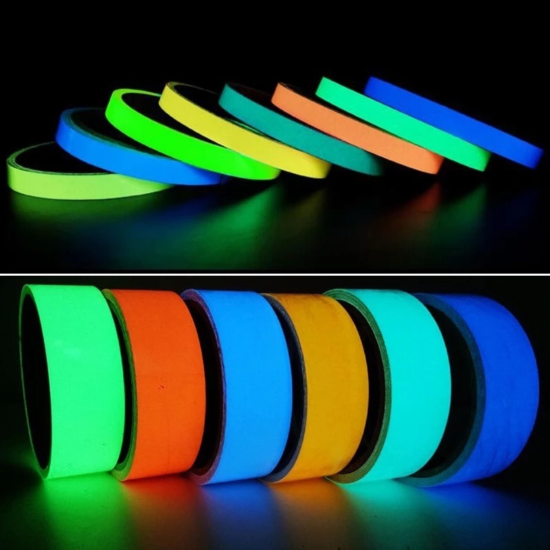 Wdith 2cm Colorful Glowing Self-adhesive Tape/ Night Warning ...