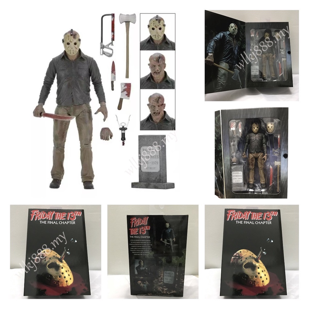 NECA Friday The 13th Jason Action Figure Toys Model Dolls Shopee
