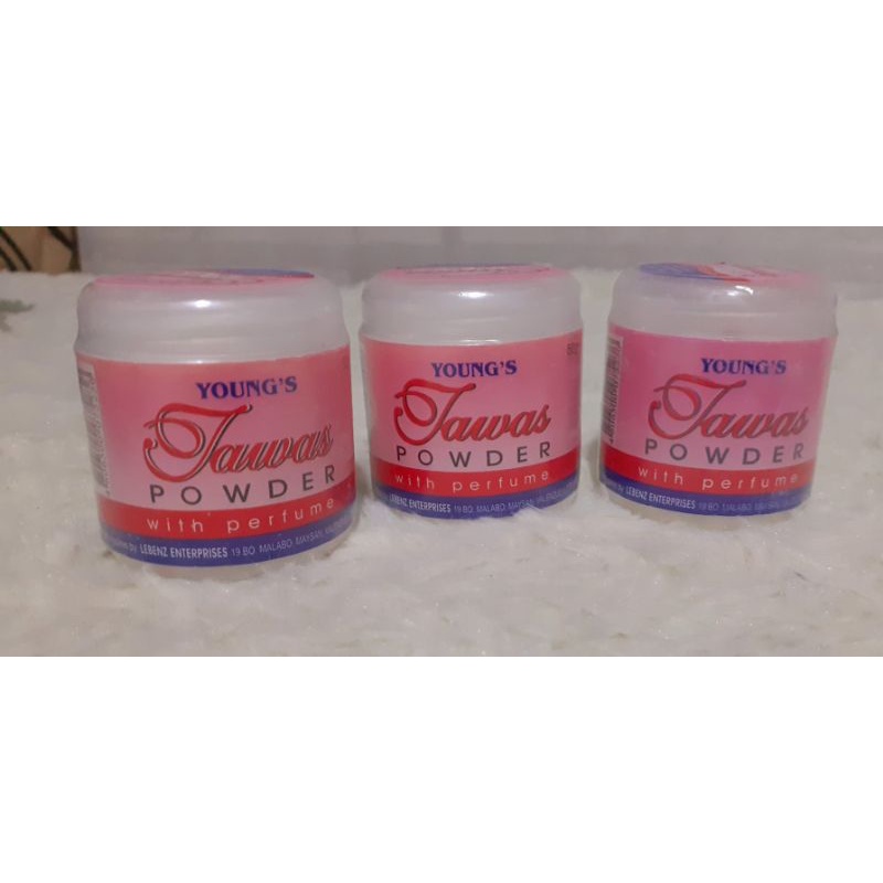 Young's Tawas Powder with perfume 50g