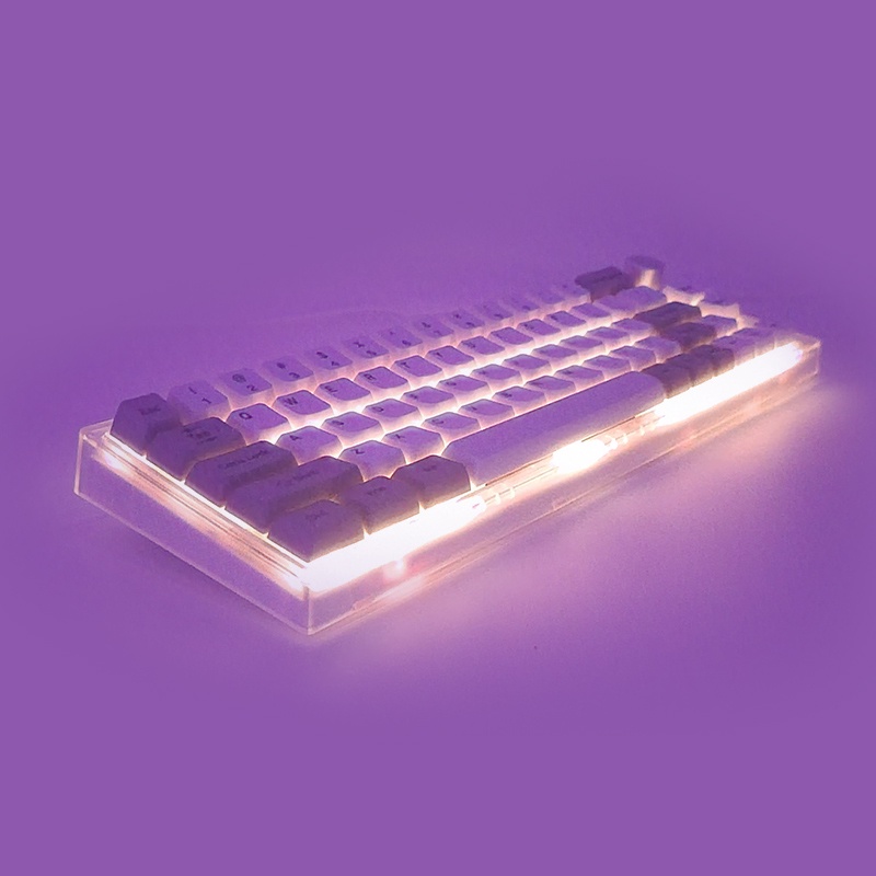 Lychee gaming G66/G66pro g80 pcb g96 pcb mechanical keyboard white