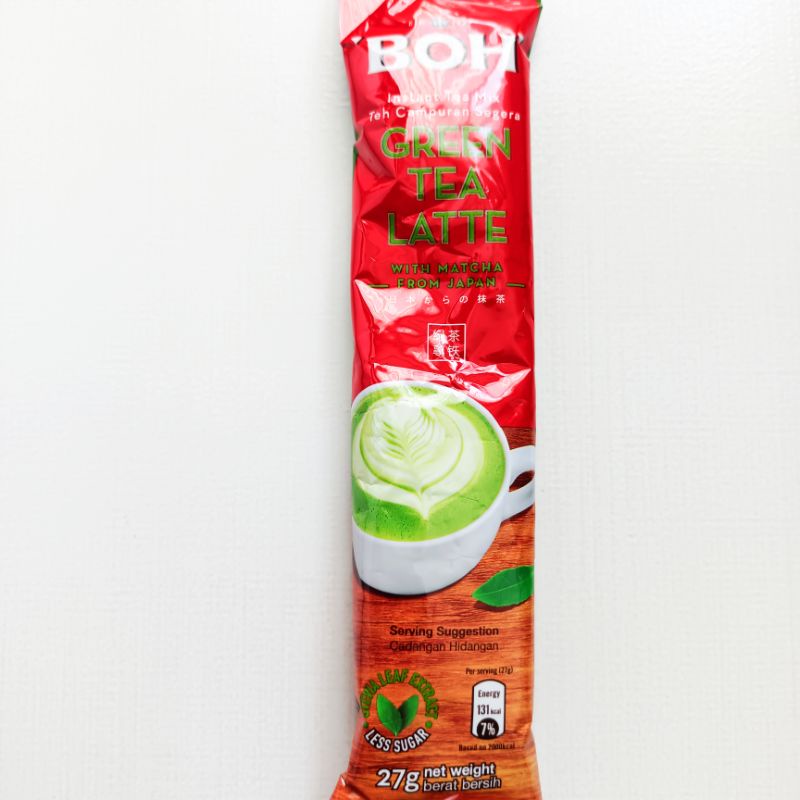 BOH Tea 3in1 Ginger Stevia Ice Lemon Orchard Prach Tea Latte Teh Tarik ...