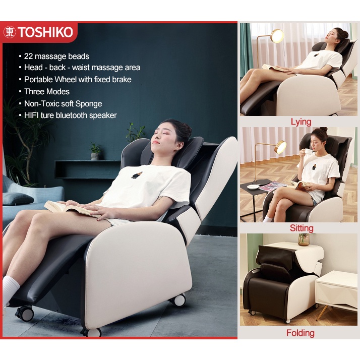 Updated Folding Massage Chair Newest Mini Portable Massage Chair