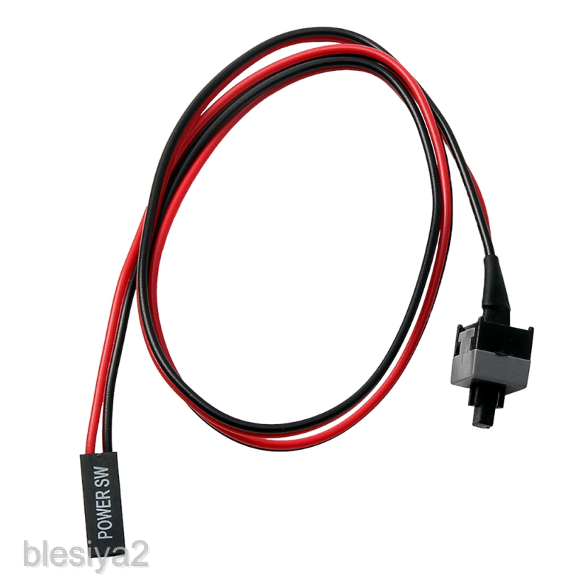 [BLESIYA2] PC Desktop Front Panel Power Reset Switch Connector Cable ...