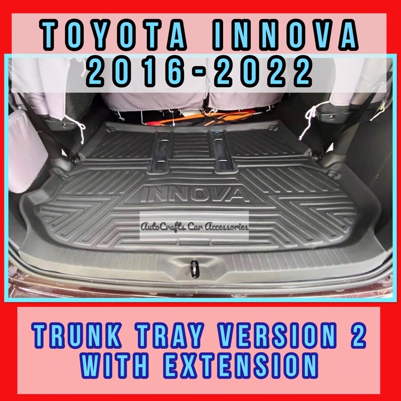 TOYOTA INNOVA 2016-2022 TRUNK TRAY EXTENDED AEROMAX VERSION 2 | Shopee ...