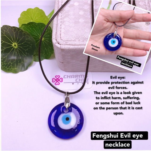 Eyeball hot sale necklace meaning