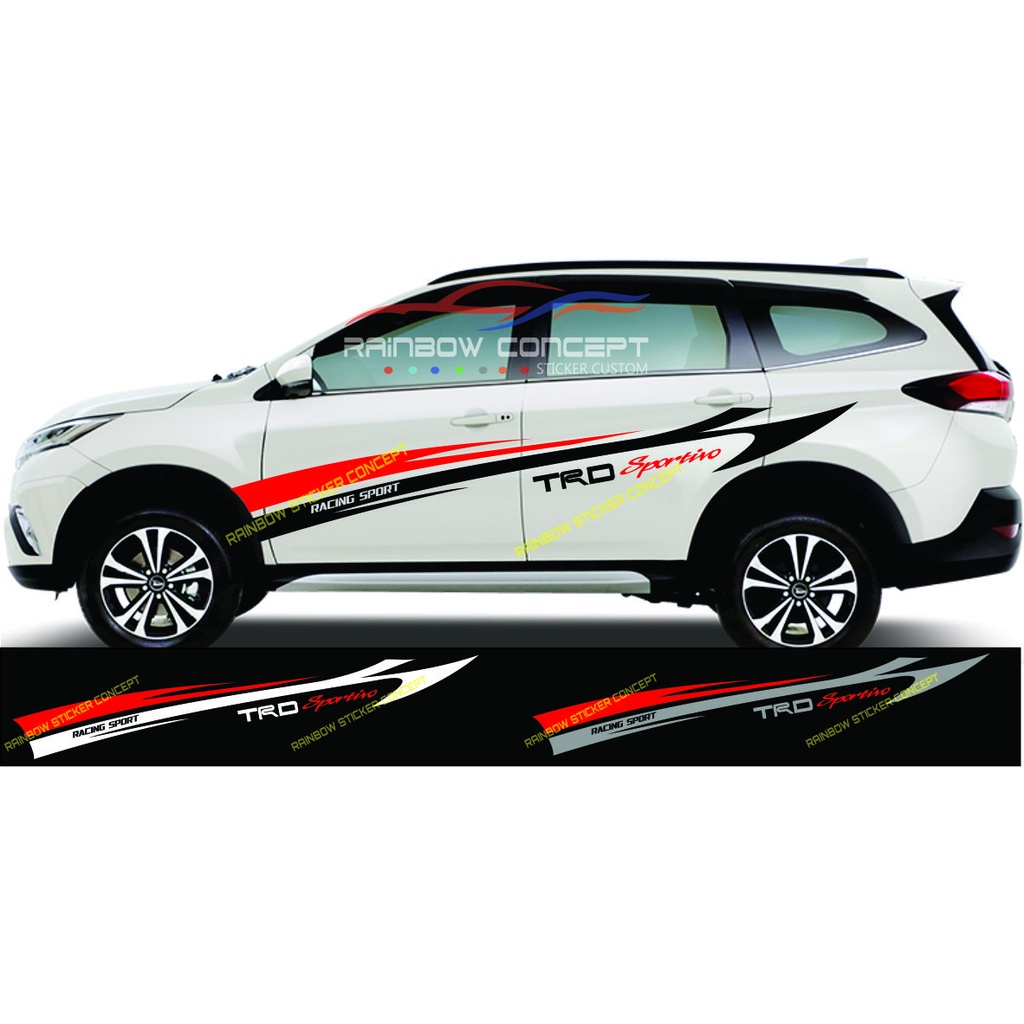 Best Car sticker toyota rush avanza veloz camry fortuner vios racing