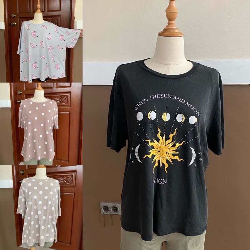 H&M band shirts/Rare shirts (Original) Shopee Philippines