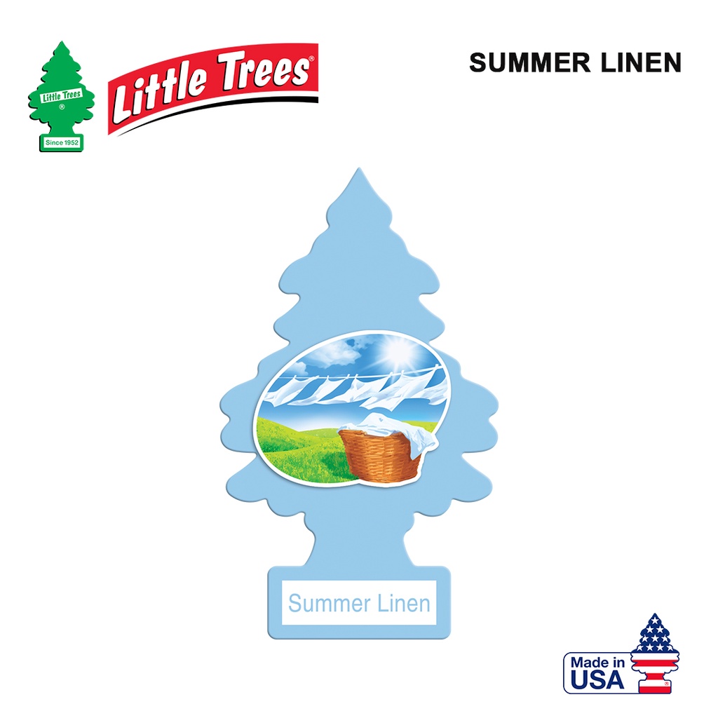Little Trees Air Freshener Summer Linen 1PC Shopee Philippines