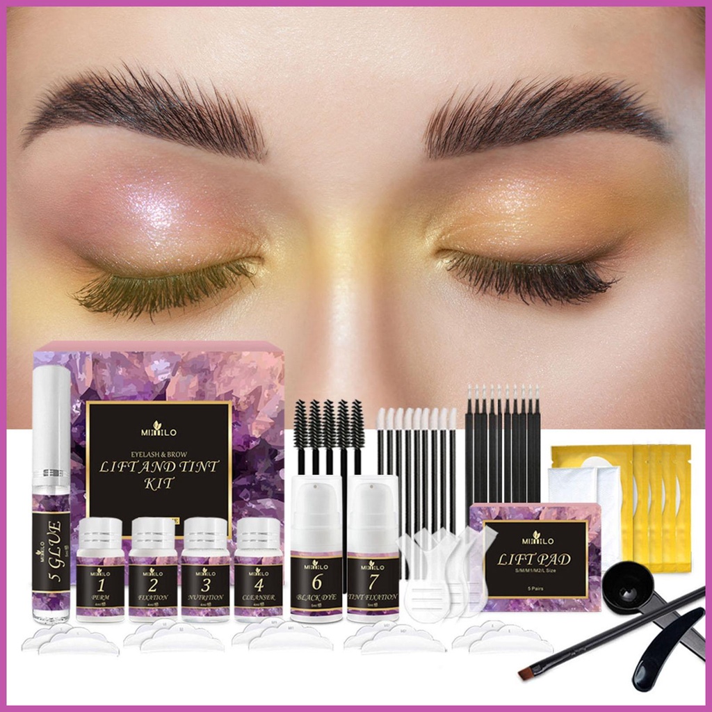 Eyelash Tint Kit Eyelash Tint Kit Brow Lamination Kit for Lash Brow