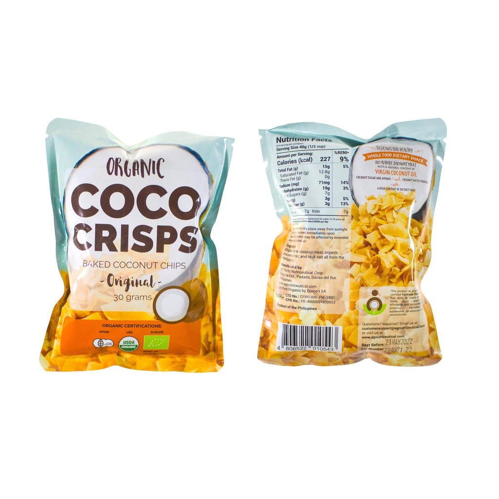 ORGANIC COCO CRISPS - IFEXConnect