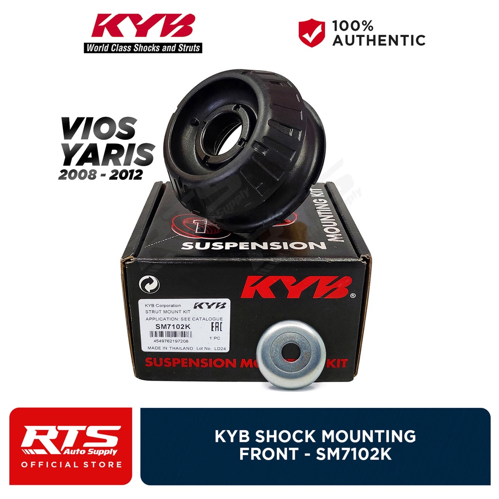 KYB Front Shock Mounting Toyota Vios 2008 2012 Gen 2 Batman with