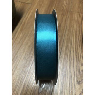 Silk Ribbon - Deep Teal // 3 yards Ribbons by Clover and Lamb