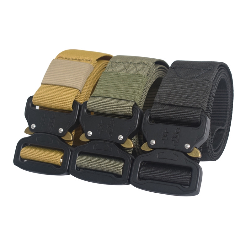 Cobra Tactical Belt Outdoor Men's Army Camouflage Nylon Quick Release ...