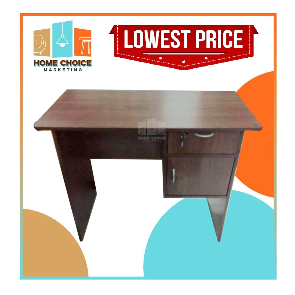 Sale! Jit 1919 Office Table With Drawer & (Wenge / Grey