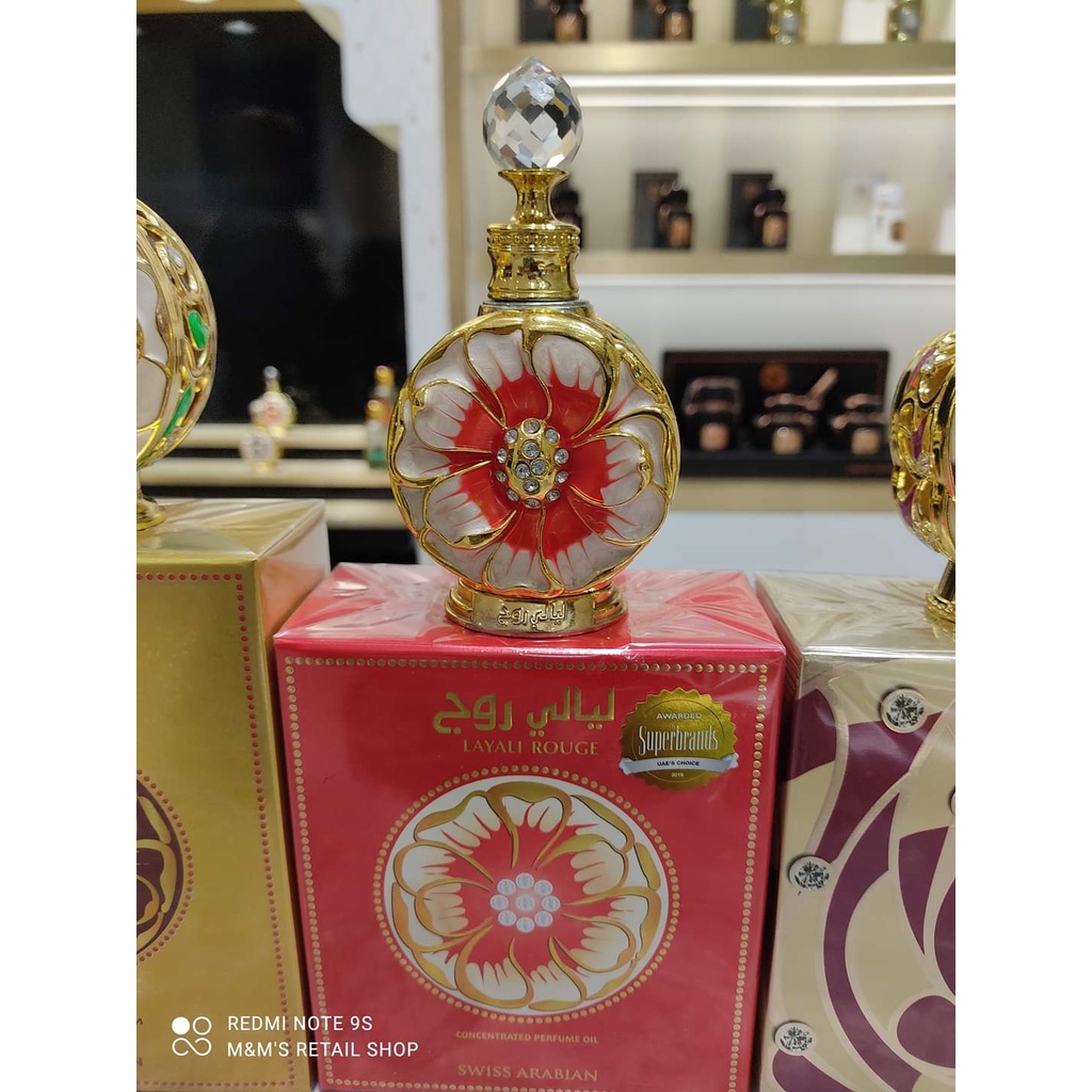 Swiss Arabian LAYALI Perfume Oil & EDP, Layali Rogue & YULALI ...