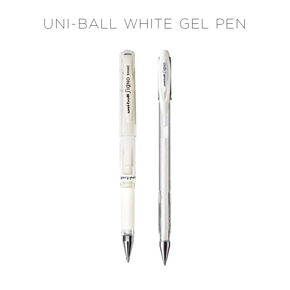 Uni ball signo deals white