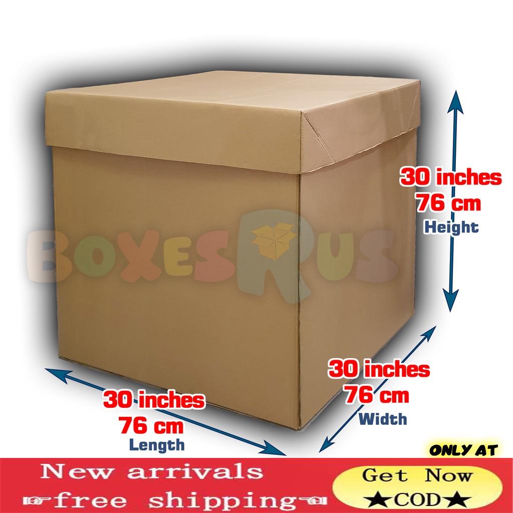 fast shipping CODTHE BIG BOX 30 x 30 x 30 inches Extra Large XXXL