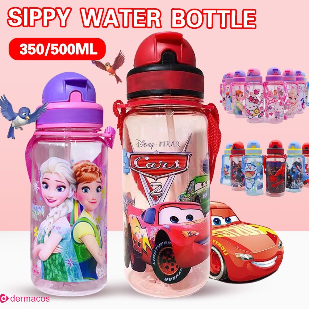 350 / 500ml kids cup Frozen new Disney princess Cartoon Mickey doll ...