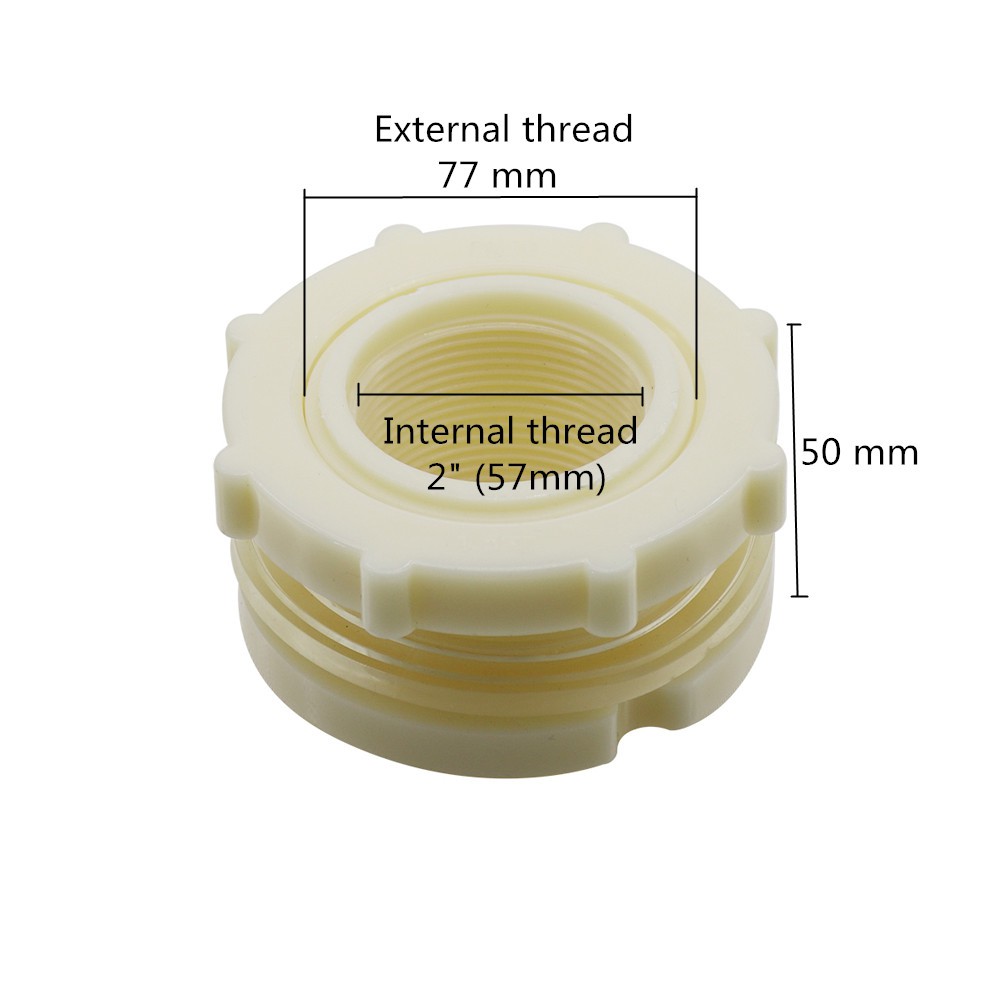 ABS Water Tank Pipe Connector 1/2