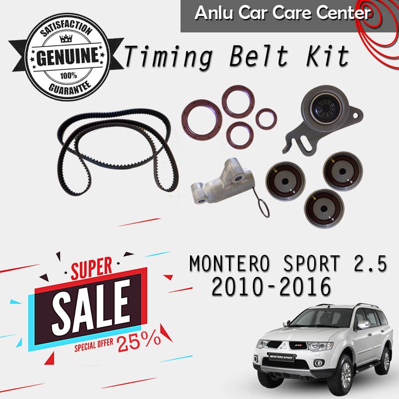 GENUINE TIMING BELT KIT for MONTERO SPORT 2.5 mo 20102016 Shopee