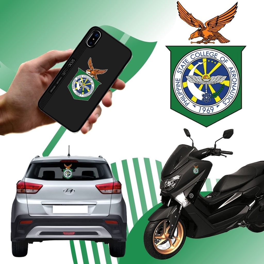 Philippine State College of Aeronautics School Logo Sticker for ...
