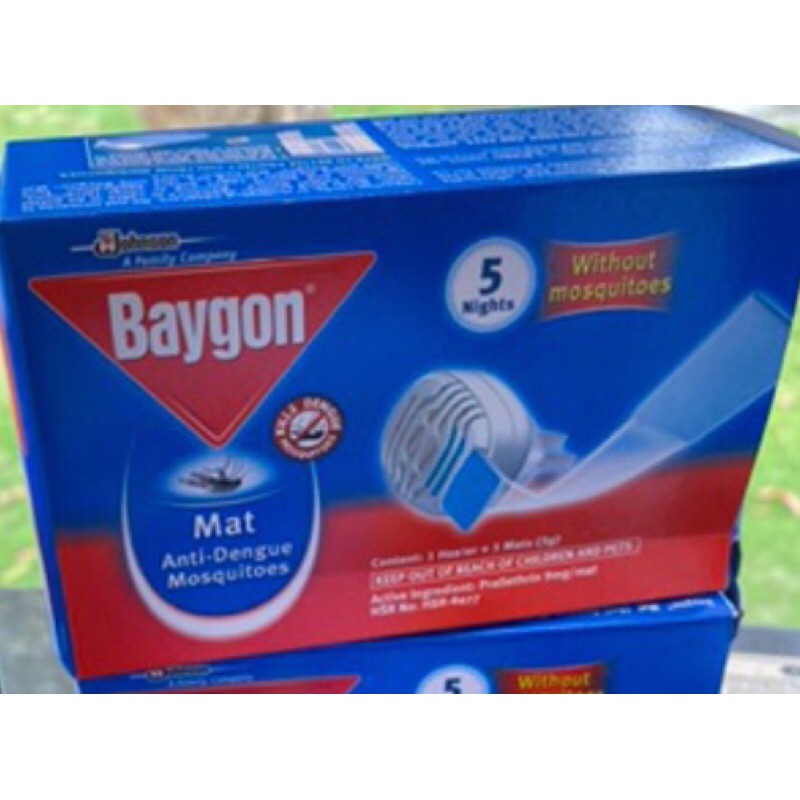 Baygon Mat Starter Kit (Proteksyon laban sa Lamok) Shopee Philippines