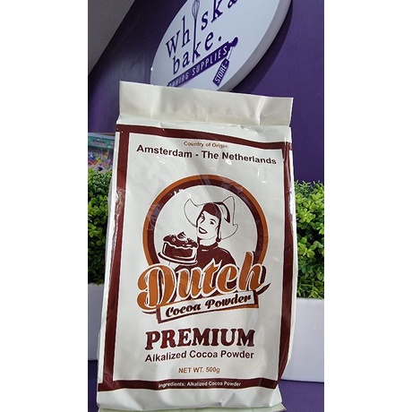 Dutch Premium Alkalized Cocoa Powder 500g | Shopee Philippines