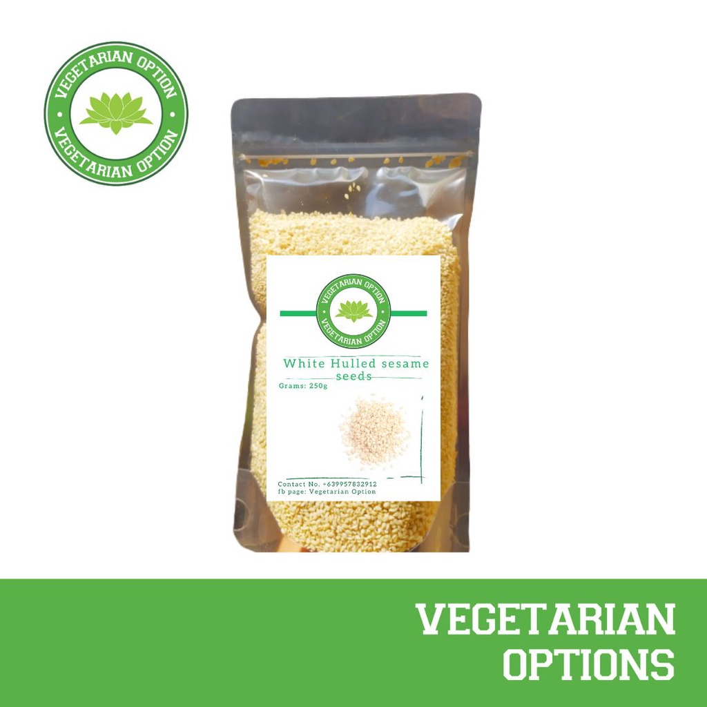White hulled Sesame Seeds 100g 500g Shopee Philippines