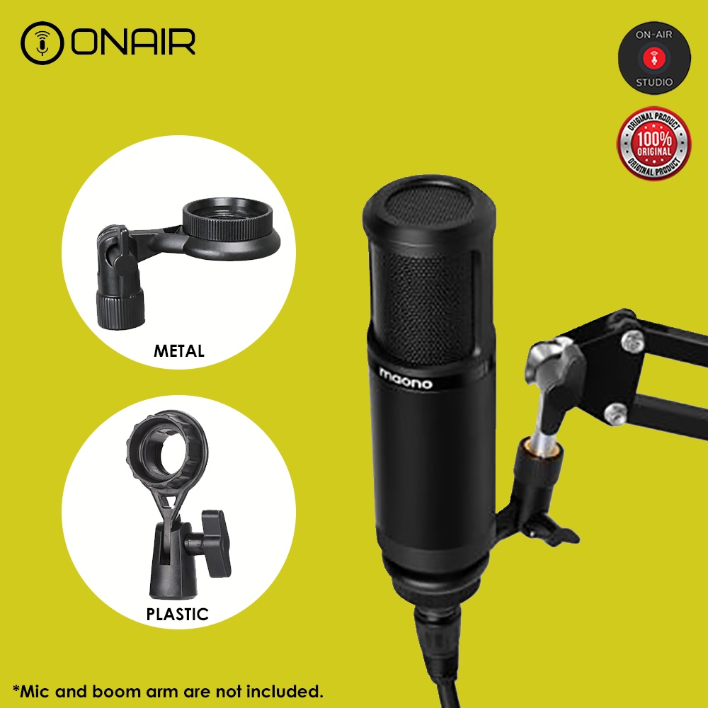 ONAIR Mic Holder For Condenser Microphones with 5/8 to 3/8 Adaptor