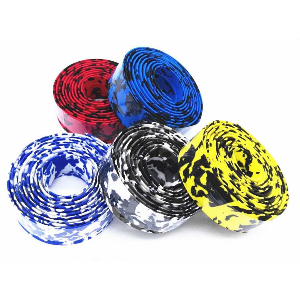 Handlebar Wrap ESUPPORT 2Pcs Black Bicycle Handlebar Tape Cycling