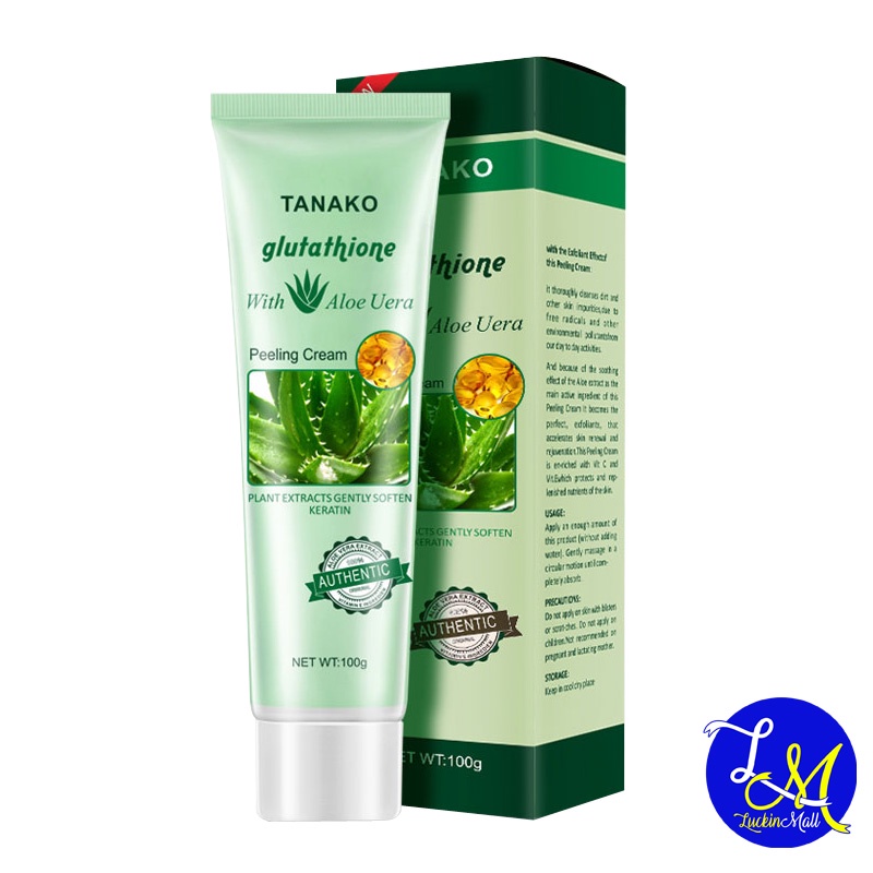 tanako glutathione LUCKIN MALL Tanako Glutathione with Aloe Vera Peeling Cream
