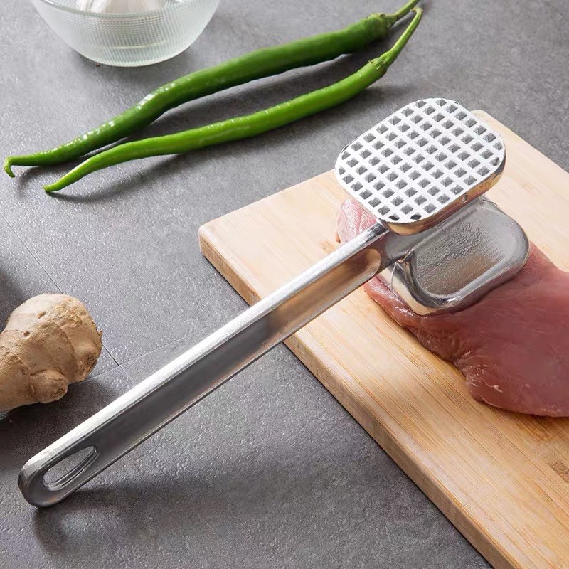 U-GOODS Two Sides Meat Hammer Mallet Beef Tenderizer Steak Beater ...