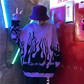 Hip hop deals flame sweater