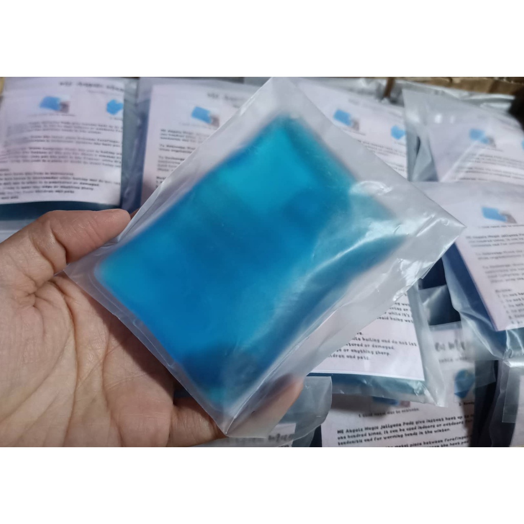 Magic heat pack reusable Warm and Cold Compress 6.5cm x 10cm (color