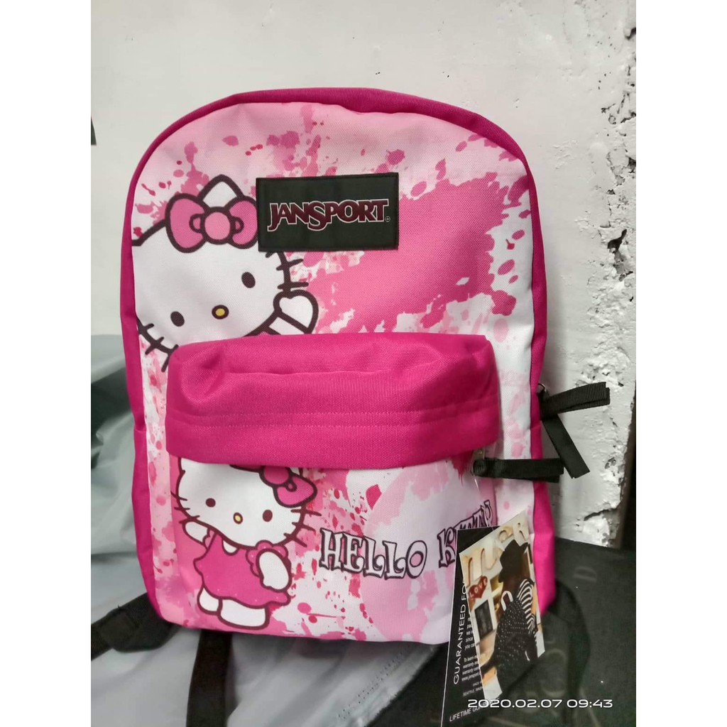Jansport Superbreak Backpack Hello Kitty Shopee Philippines