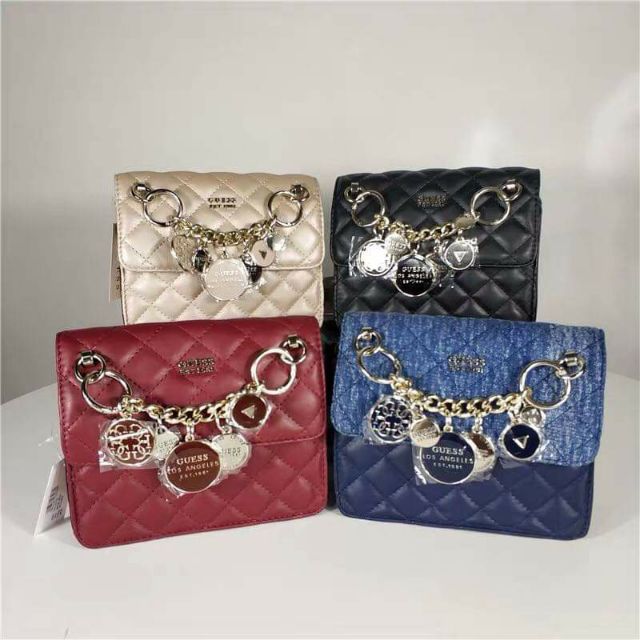 Guess victoria outlet chain shoulder bag