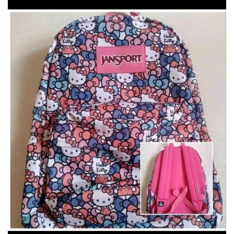 jansport backpack hello kitty mb pink details Shopee Philippines
