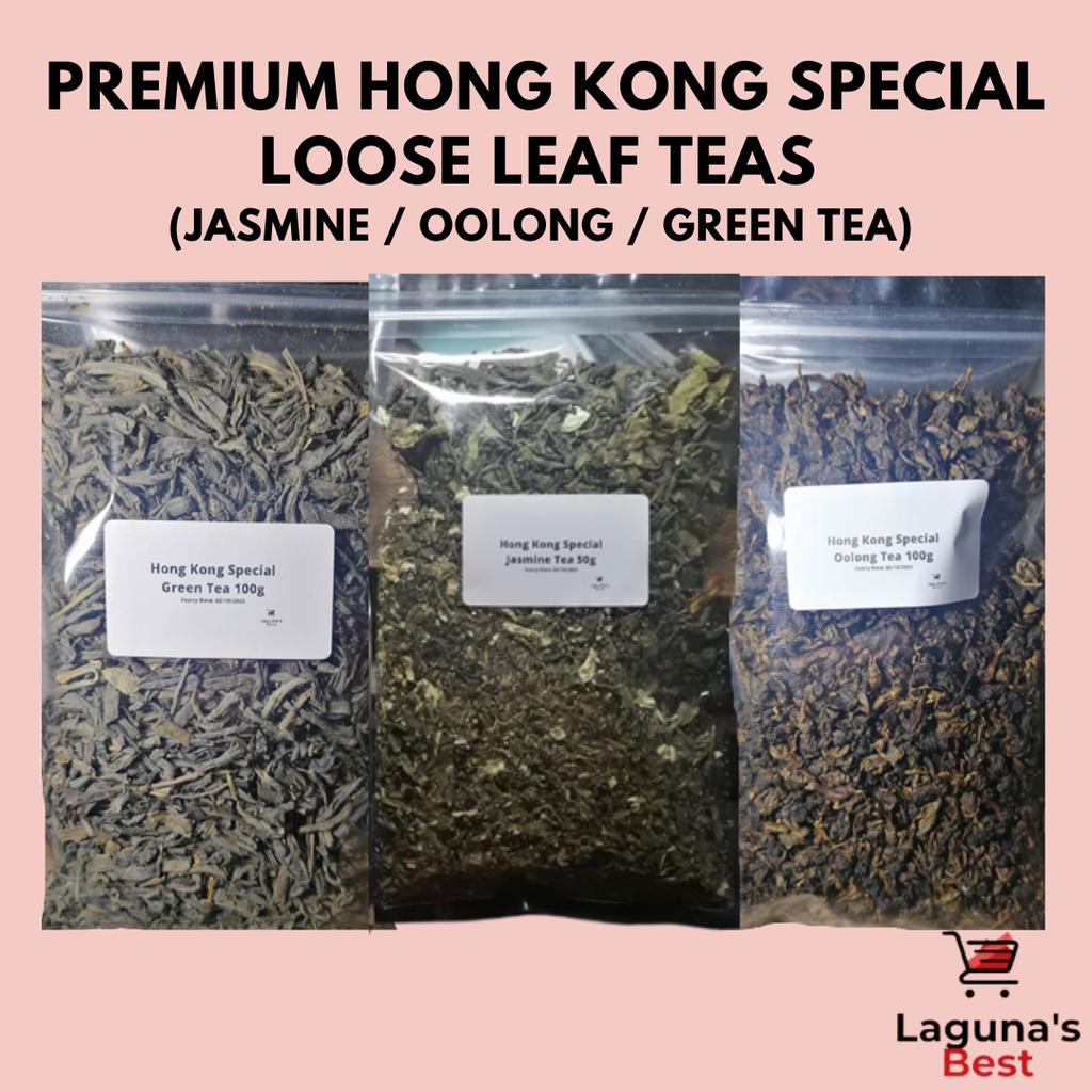 Premium Hong Kong Special Loose Leaf Teas (Jasmine / Oolong / Green Tea