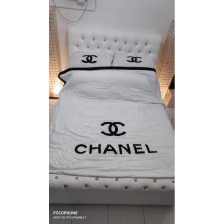 CHANNEL COMPORTER SET | Shopee Philippines